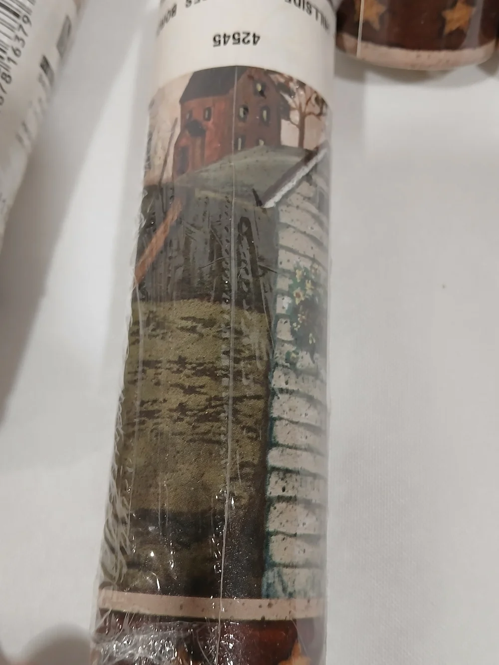 NOS Lot of 4 York Country Bath Outhouse Wallpaper Borders CN1159BD 20 Yds Total